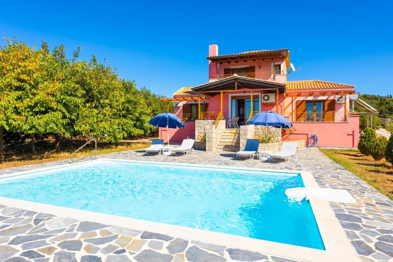 Villa Aetos Vasilikiádhes Exterior foto