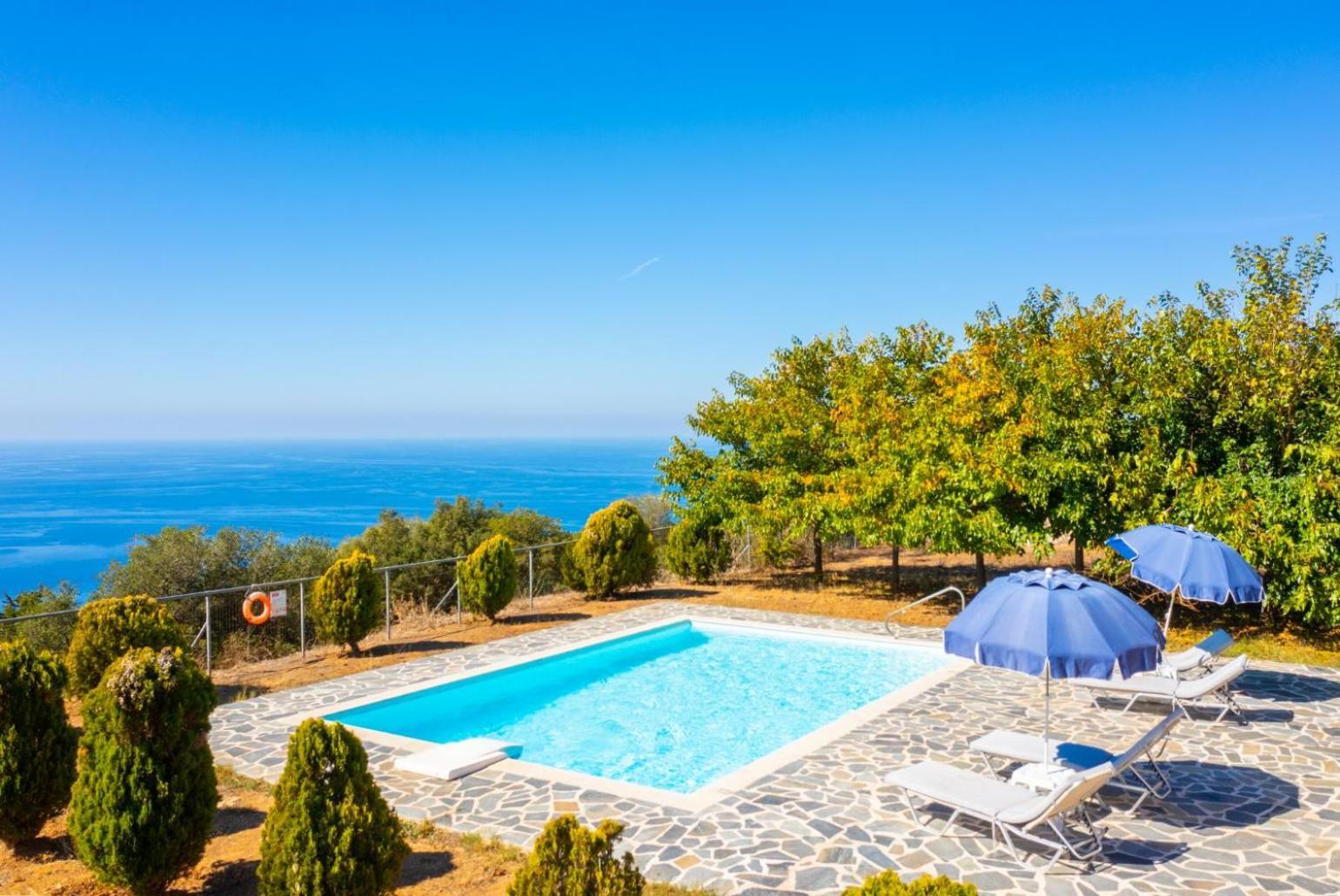 Villa Aetos Vasilikiádhes Exterior foto